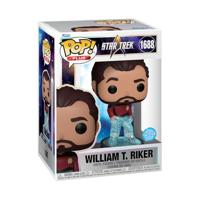 Star Trek Picard Funko Pop Vinyl: Transporting William T. Riker (Glitter) - thumbnail