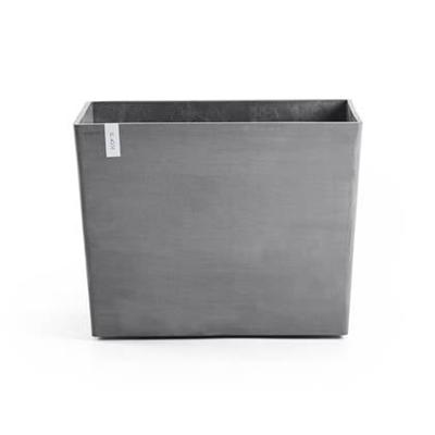 Ecopots Plantenbak Paris op Wielen Grey 85cm