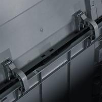 Tuinbox 90 L PP rattan grijs - thumbnail