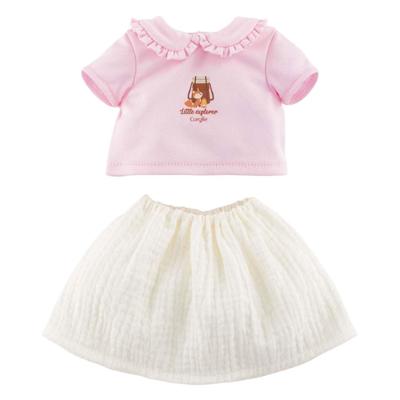 Corolle t-shirt met jurkje kleine ontdekker - 30cm