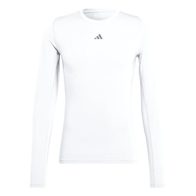 adidas Techfit Ondershirt Lange Mouwen Wit