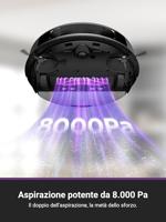 Robotstofzuiger - EUREKA - E20 Plus - 8000 Pa - 65 dB(A) in stille modus - Zwart - thumbnail