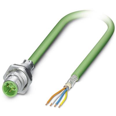 Phoenix Contact 1437821 Sensor/actuator inbouwconnector M12 Aantal polen (sensoren): 4 Stekker, inbouw 2.00 m 1 stuk(s) Phoenix Contact 1437821 Sensor/actuator inbouwconnector M12 Aantal polen (sensoren): 4 Stekker, inbouw 2.00 m 1 stuk(s)