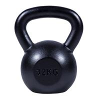 Kettlebell (32 kg) Gietijzer Zwart - thumbnail