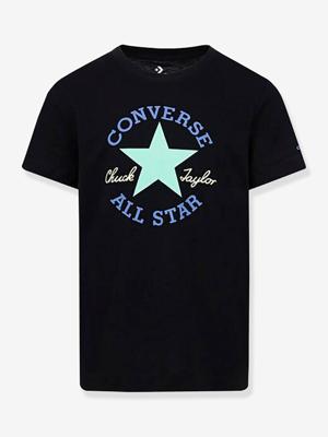 T-shirt jongen Chuck Patch CONVERSE zwart