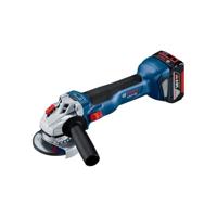 BOSCH PROFESSIONAL GWS 18V-10 Haakse slijper + 2 accu's 4,0Ah + GAL 18V-40 + L-BOXX - thumbnail