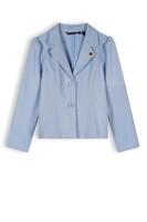 NoNo Meisjes blazer lurex pique - Dip - Provence blauw - thumbnail