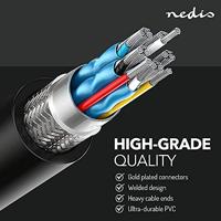 Nedis CVGP35000BK10 Ultra High Speed Hdmi™-kabel Hdmi™-connector - Hdmi™-connector 1,00 M Zwart - thumbnail