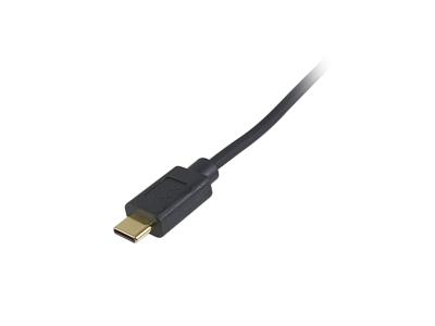 Equip 128889 USB 2.0 0.48Gbps 60W USB Type-C - USB Type-C (haaks horizontaal) 1m Coiled