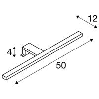 SLV DORISA 50 1000780 Spiegellamp Neutraalwit - thumbnail