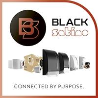 Handdoek blacksatino pt30 original 2laags wit - thumbnail