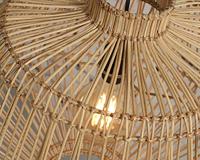 GOOD&MOJO Hanglamp 'Madagascar' Rotan, 60cm, kleur Naturel - thumbnail