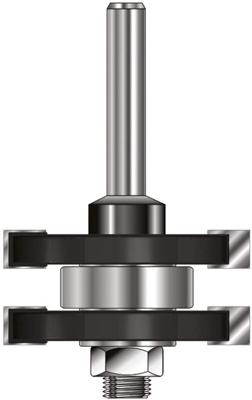 ENT Groef- en messinggarnituur HM A41mm, Met lager kolf 12mm - 7917410 - 7917410