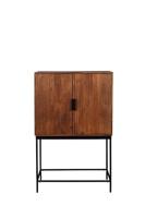 Dutchbone Opbergkast 'Saroo' 125 x 80cm, Mangohout - thumbnail