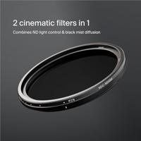 Urth 82mm Variable ND2-400 + 1/4 Black Mist Filter Plus+ - thumbnail