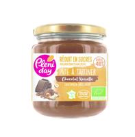 Pleniday Pleniday Chocopasta Hazelnoot Minder Suiker Bio (220g) - thumbnail