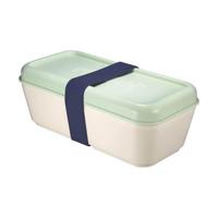 Rechthoekige lunchbox met deksel Milan Groen 750 ml Plastic - thumbnail