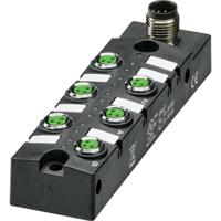Phoenix Contact SACB- 6/3-L-M12-M8 HD 1197408 Sensor/actuator box M8-verdeler met metalen schroefdraad 1 stuk(s) - thumbnail