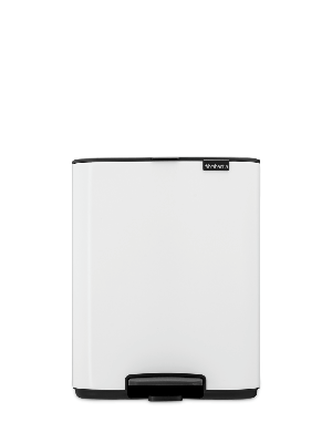 Brabantia Bo Pedaalemmer 12 liter white Brabantia Bo Pedaalemmer 12 liter white