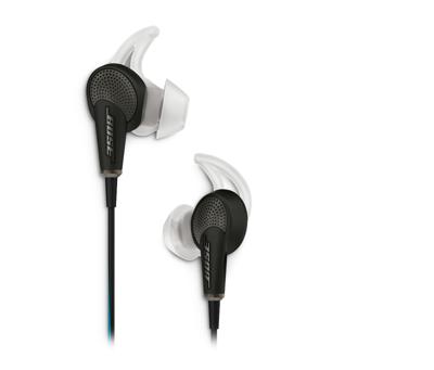 Bose 718839-0010 QuietComfort 20 akoestische ruisonderdrukkende hoofdtelefoon voor Apple apparaten (zwart)