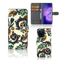 Wallet Case OPPO Find X5 Barok Flower - thumbnail
