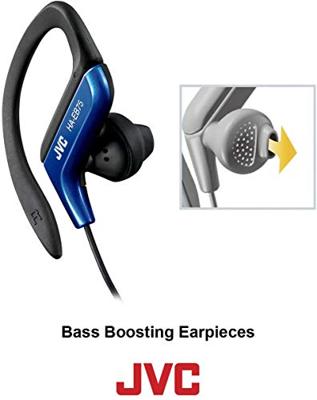 JVC HA-EB75-S-E Ear-Clip Stereo koptelefoon (105dB, 200mW) grijs