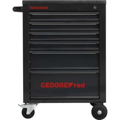 Gedore RED 3300012 Werkplaatswagen Plaatstaal Kleur (specifiek): Zwart Gedore RED 3300012 Werkplaatswagen Plaatstaal Kleur (specifiek): Zwart