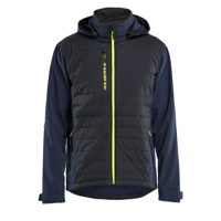 Blåkläder 4743 Hybride Jack - zwart/zwart maat L - thumbnail