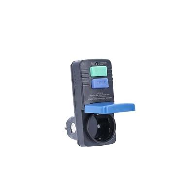 AS Schwabe 45230 PRCD-tussenstekker PRCD 230 V Zwart IP44