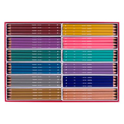 Bruynzeel mega kleurpotlodenset metallic & trendkleuren Bruynzeel mega kleurpotlodenset metallic & trendkleuren