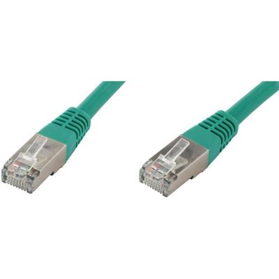 econ connect F6TP0,5GN RJ45 Netwerkkabel, patchkabel CAT 6 S/FTP 0.50 m Groen Pair afscherming 1 stuk(s)