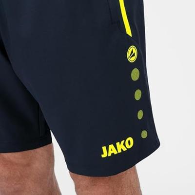 JAKO 6218K Short Competition 2.0 Kids - Marine/Fluogeel - 140