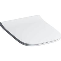 Geberit Smyle Square closetzitting met deksel met softclose sandwichvorm topfix wit 500240011 500.240.01.1 - thumbnail