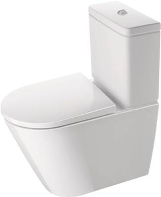 Duravit D-Neo staand toilet voor stortbak 37x65x40cm Wit
