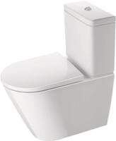 Toilet Duravit D-Neo HygieneGlaze Staand Voor Reservoir Rimless Diepspoel 65 cm Hoogglans Wit Duravit - thumbnail