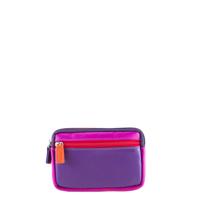 Mywalit Small Leather Double Zip Purse Sangria - thumbnail