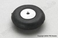 Staartwiel 15mm, aluminium velg - thumbnail