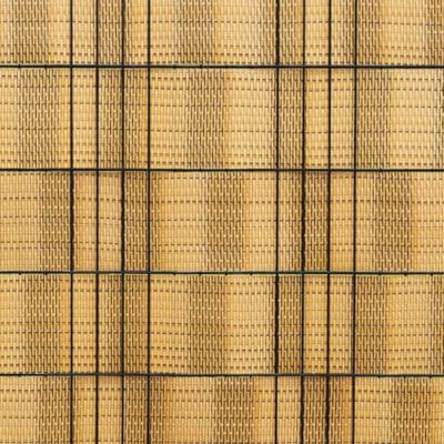 VidaXL Balkonschermen 10 st 255x19 cm poly rattan lichtbruin