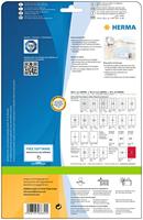 Etiket HERMA 8632 63.5x38.1mm premium wit 210stuks - thumbnail