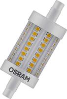 OSRAM 4058075432512 LED-lamp Energielabel E (A - G) R7s Ballon 9.5 W = 75 W Warmwit (Ø x l) 29 mm x 78 mm 1 stuk(s) - thumbnail