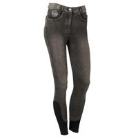 Harry's Horse Haarlem Denim KG rijbroek grijs maat:42 - thumbnail