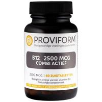 Proviform Vitamine B12 2500 Mcg Combi Zuigtabletten - thumbnail