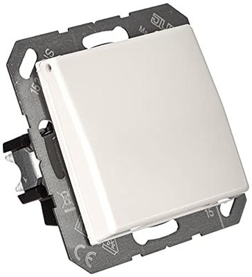 Jung AS1520KLWW Wandcontactdoos met randaarde Inzetstuk 1-voudig Alpine-wit 1 stuk(s)