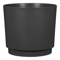 Ronde plantenpot - GARDEN ID - Plano - Ø 25 - 7 L - H 22 cm - Antraciet - thumbnail