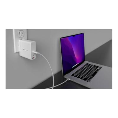Hyper HyperJuice 3-port GaN travel oplader (140W) - White - thumbnail