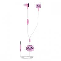Kangaro k-58191005 dresz in-ear oordopjes lippen roze - thumbnail