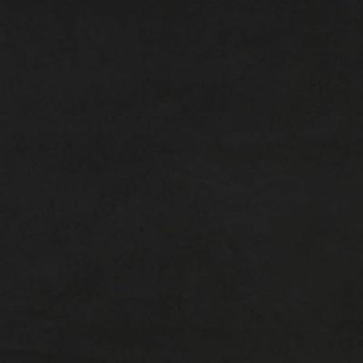 Tweezitsbank 120 cm fluweel zwart - thumbnail