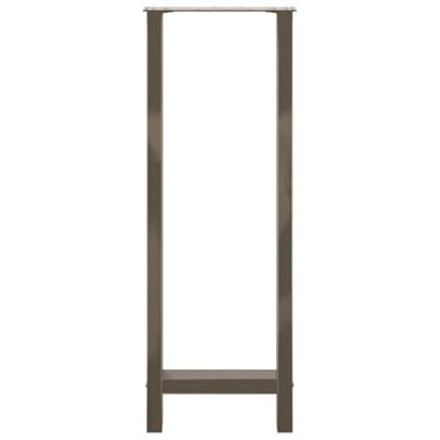 Bartafelpoten 2 st 40x(110-111) cm staal naturel