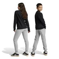 adidas Essentials Big Logo Fleece Joggingpak Kids Zwart Grijs Wit - thumbnail
