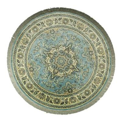 Dutchbone Rond Vloerkleed 'Bodega' 175cm, kleur Green